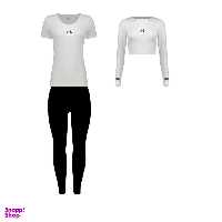 ست 3 تکه لباس ورزشی زنانه مدل 6301-7101 غیر اصل