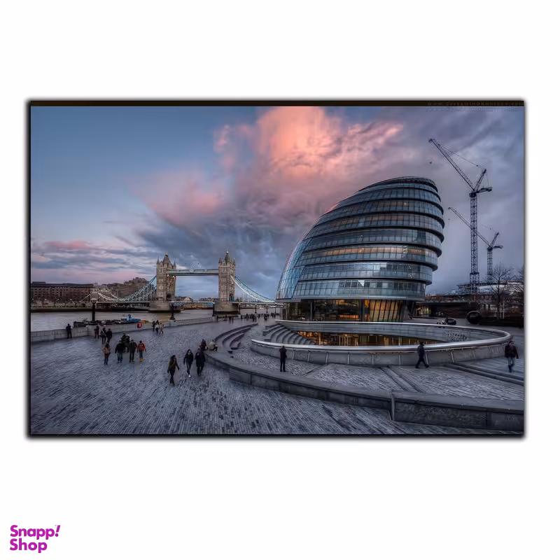 تابلو شاسی بکلیت طرح درونمای شهر لندن مدل SH-584