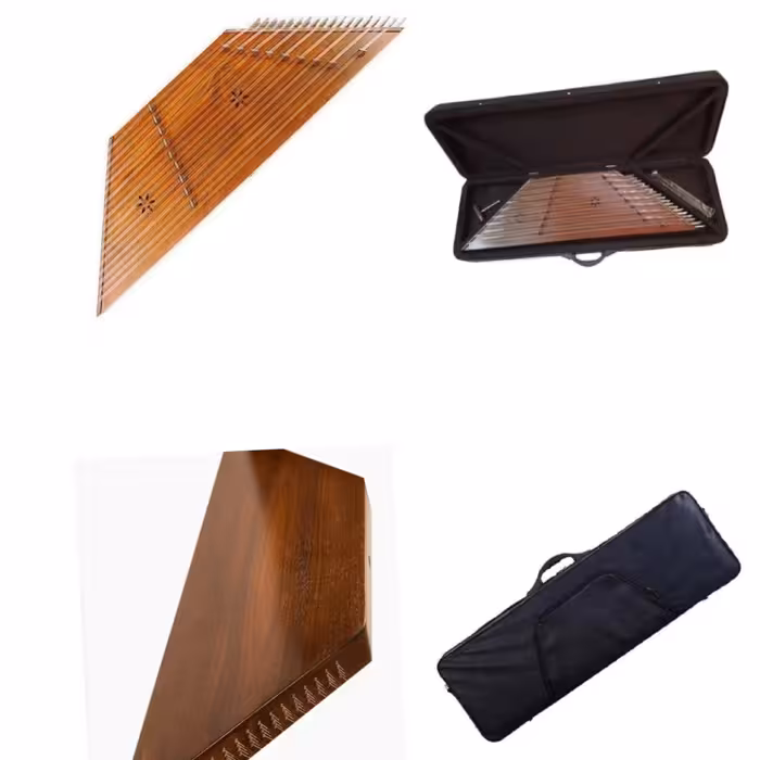 سنتور فرداد 5مهر شجریان ویژه (همراه لوازم کامل)ضمانت 2ساله (کوک شده)تمام گردو