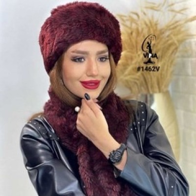 شال و کلاه روسی زنانه. شال کلاه زنانه