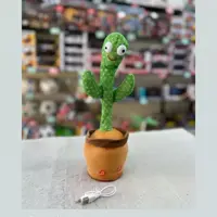 اسباب بازی کاکتوس سخنگو همراه با موزیک شارژری اصلی مارک کاکتوس مناسب کودک سه سال به بالا