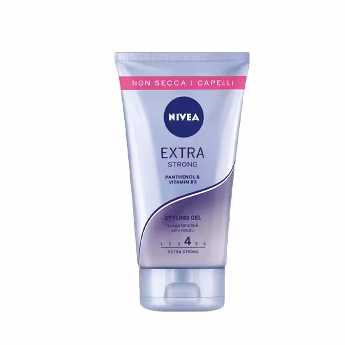 ژل مو تیوپی مدل Extra Strong (بنفش) نیوا 150 میل