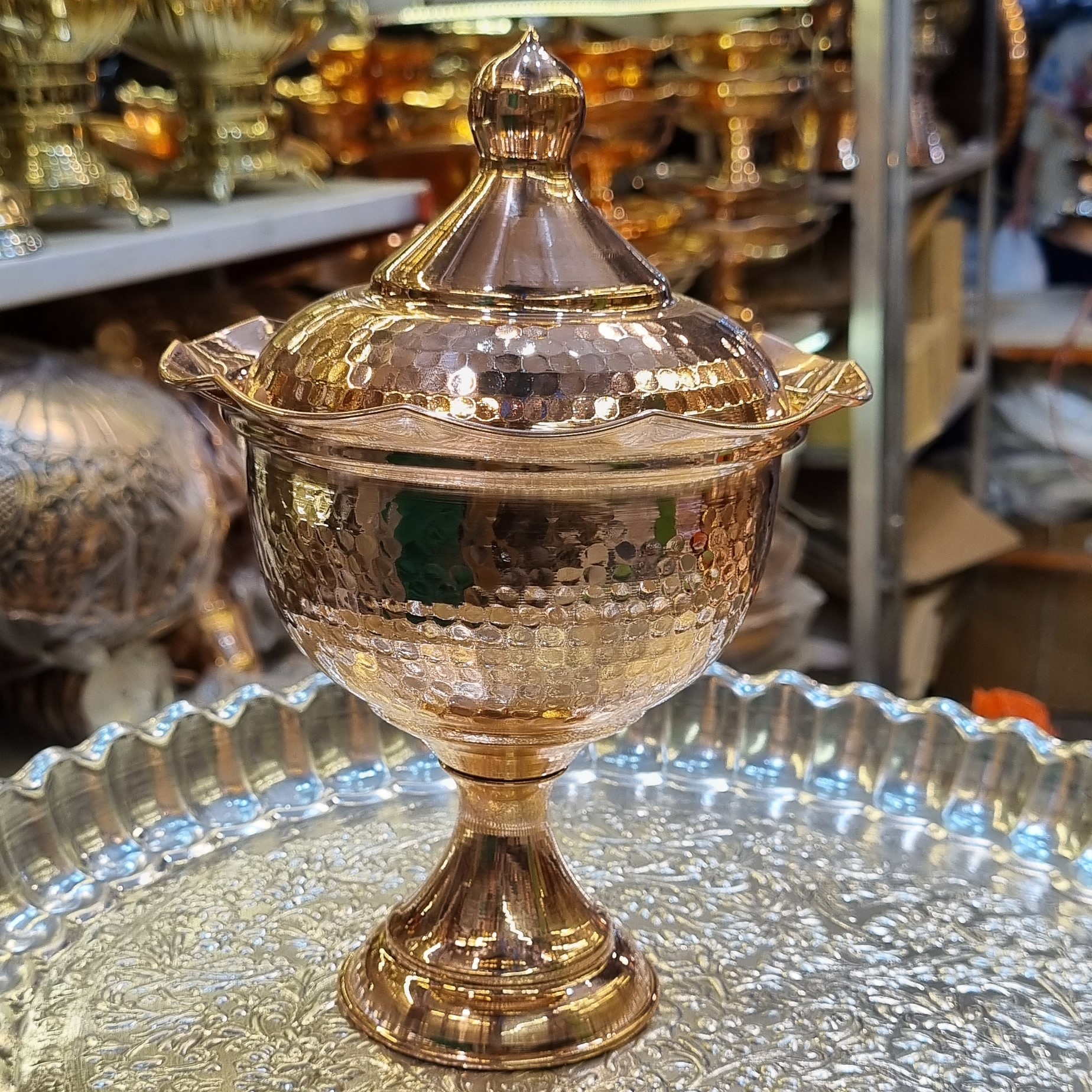 شکلات خوری مسی