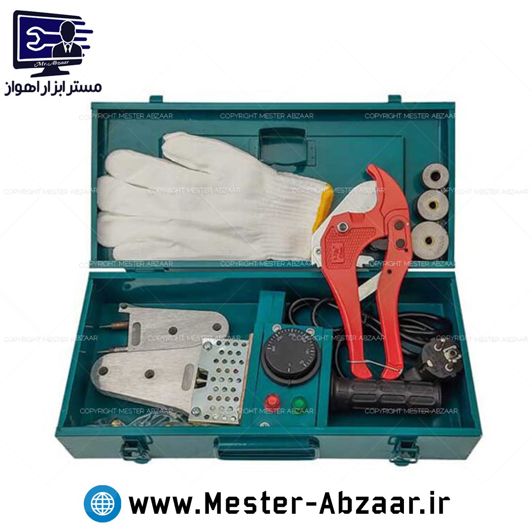 اتو لوله خانگی با لوازم 1800 وات باس با جعبه و قیچی و لقمه و ارسال رایگان مدل BOSS 32C