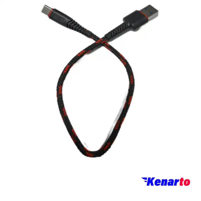 کابل تبدیل USB به Type-C کلومن مدل KD-45 طول 0.21 متر