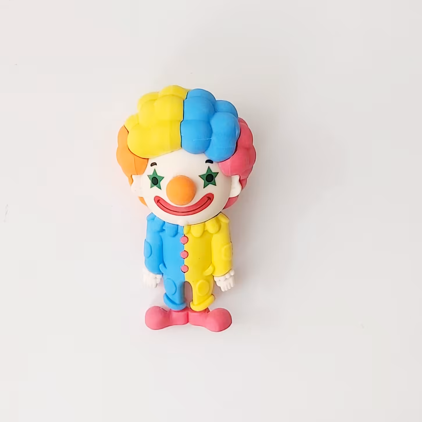 پاکن فانتزی سایز بزرگ  آدمک سیرک مارک qihao طول 10 سانت 