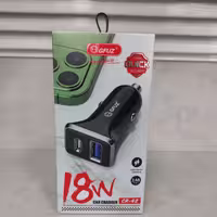 شارژر فندکی  دو پورت CR42 GFUZ خروجی 18 وات و  خروجی 20 وات PD
