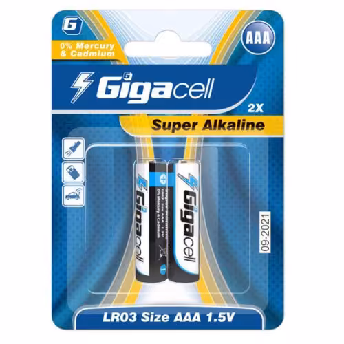 باتری نیم قلمی گیگاسل مدل LR03