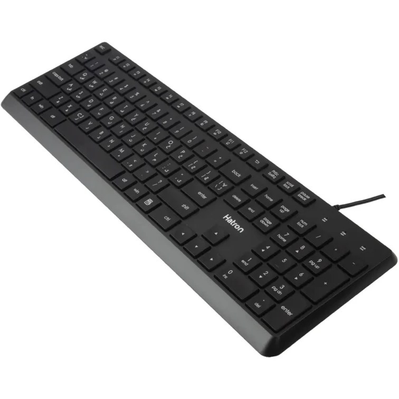 کیبورد باسیم هترون مدل HK190