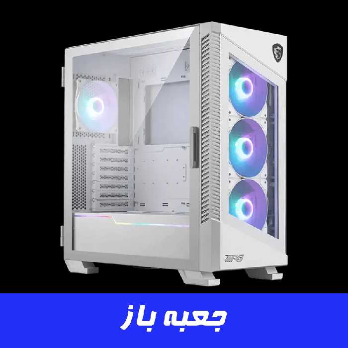 کیس کامپیوتر ام اس ای مدل Case MSI MPG VELOX 100R White جعبه باز | تکاف