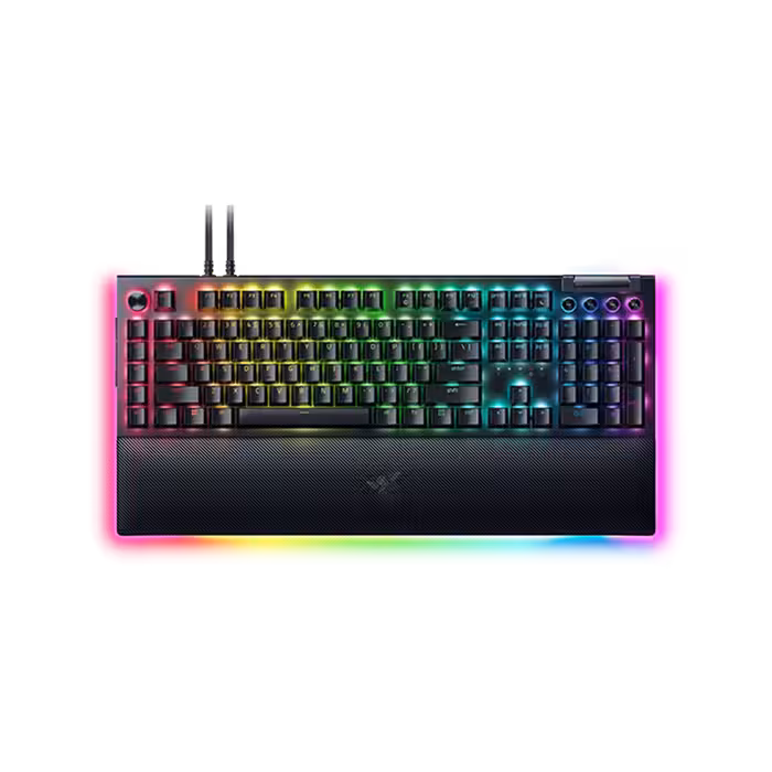 مشخصات قیمت و خرید کيبورد گیمینگ ريزر RAZER BLACKWIDOW V4 PRO