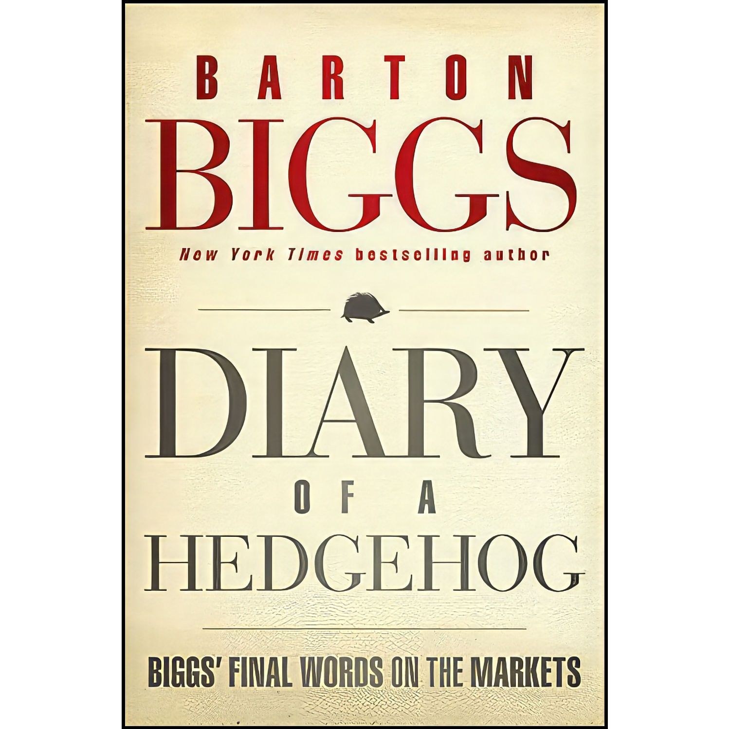 کتاب زبان اصلی Diary of a Hedgehog اثر Barton M Biggs