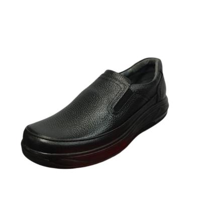 1007 کفش چرم طبیعی مردانه طبی رنگ مشکی