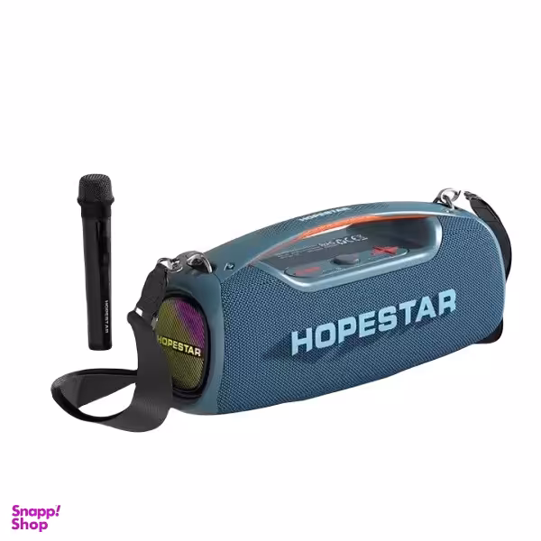 اسپیکر بلوتوثی قابل حمل هوپ استار مدل A60 به همراه میکروفون