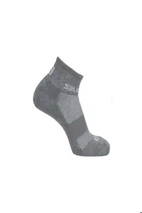 جوراب خاکستری مردانه و زنانه 2 PACK 3 اورجینال Salomon