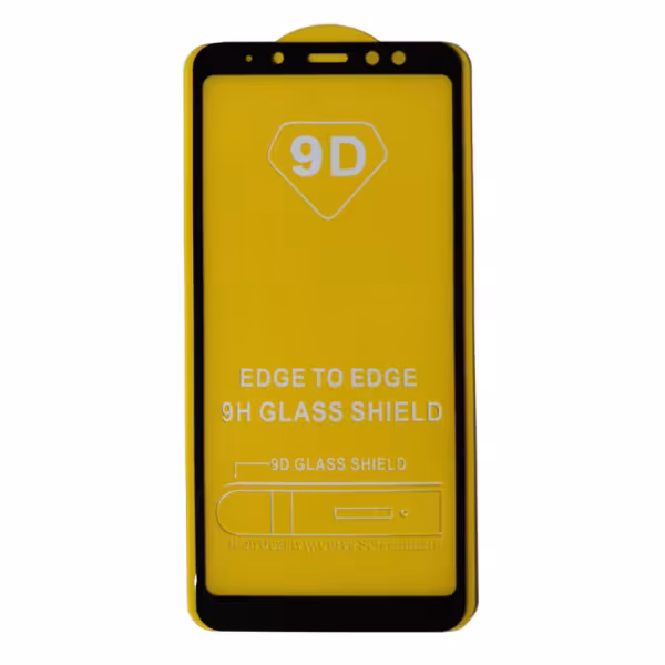 گلس 9D مناسب برای گوشی موبایل سامسونگ A8 Plus