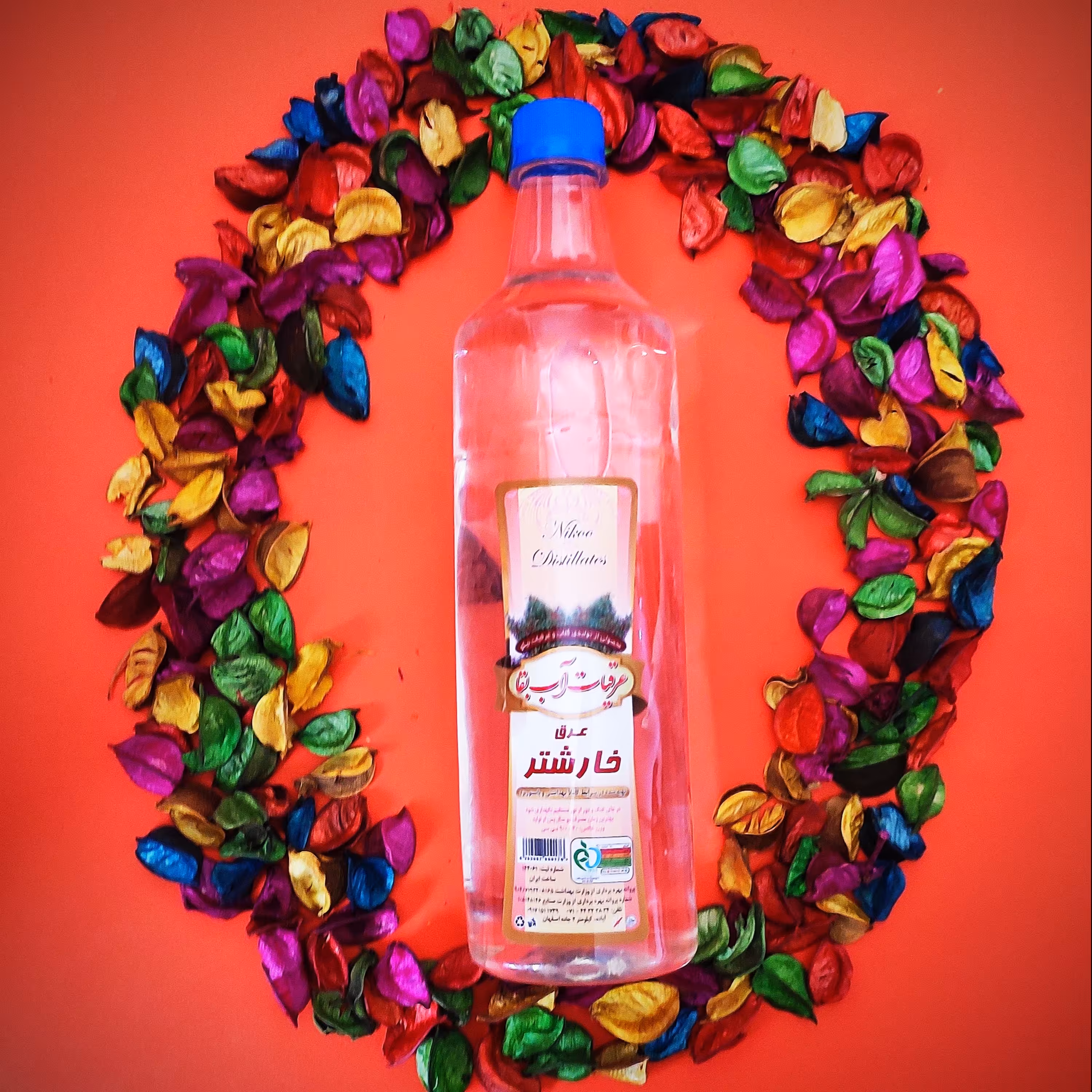 عرق چهل گیاه درجه یک 1 لیتری