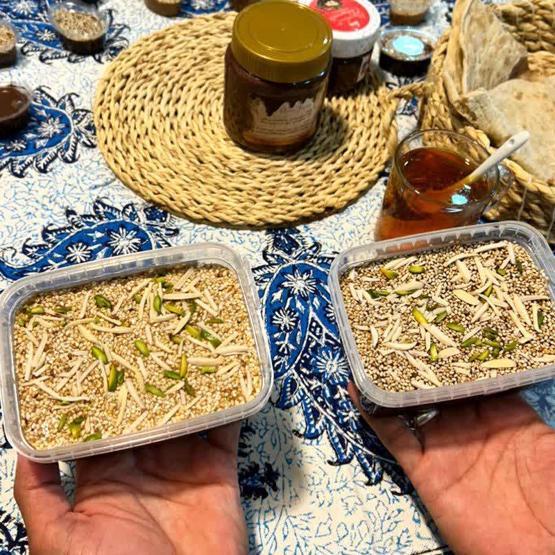 ارده و سه شیره بسته 5تایی