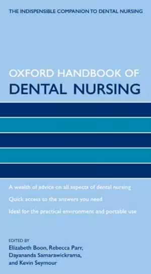 [PDF] دانلود کتاب Oxford Handbook Of Dental Nursing, 2012
