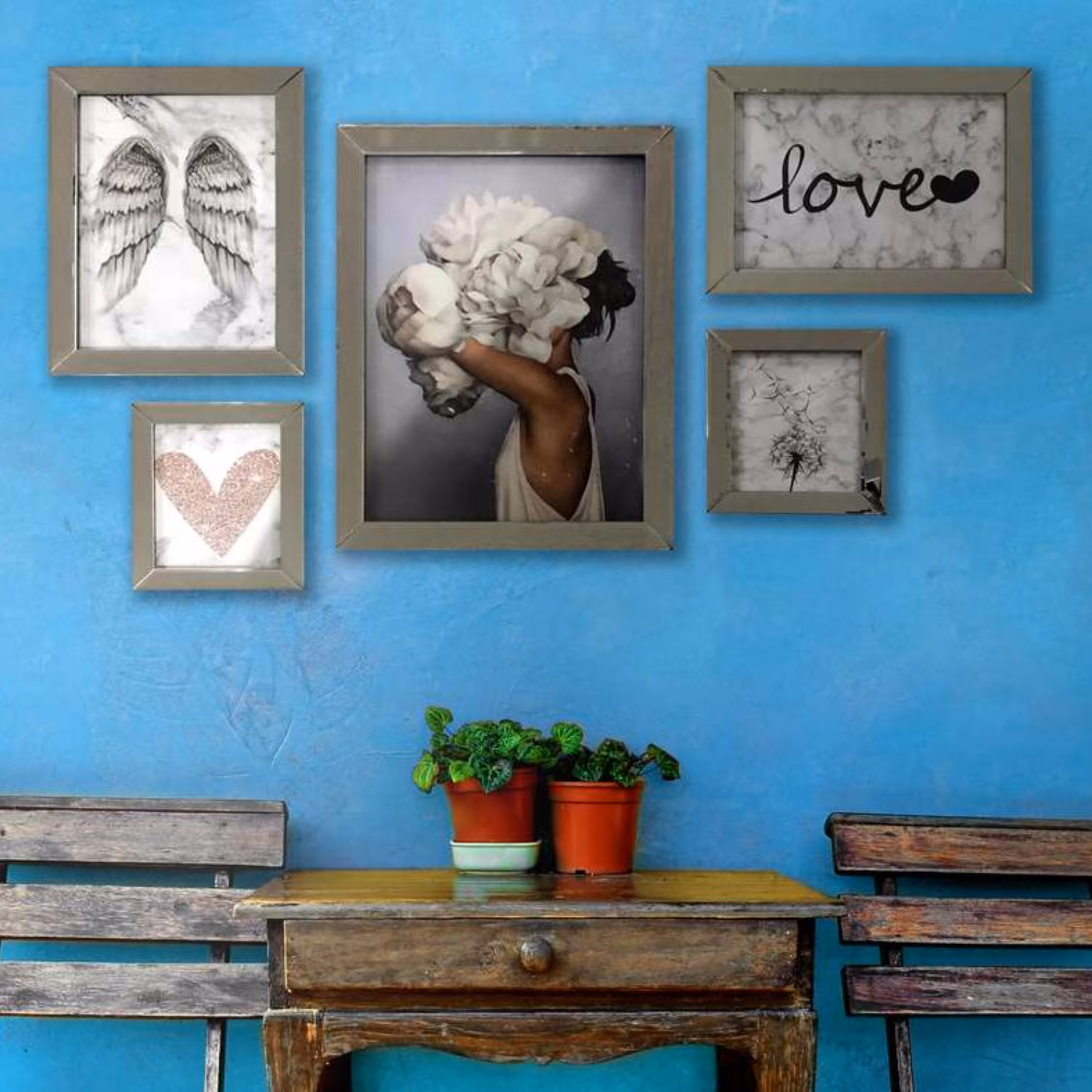 تابلو مدرن قاب آینه کد 1 گروه تولیدی بکلیت