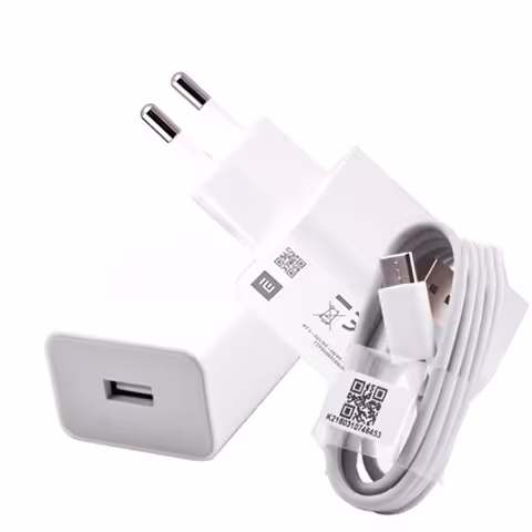 آداپتور و شارژر دیواری 18 وات شیائومی Mi 18W Fast Charge به همراه کابل