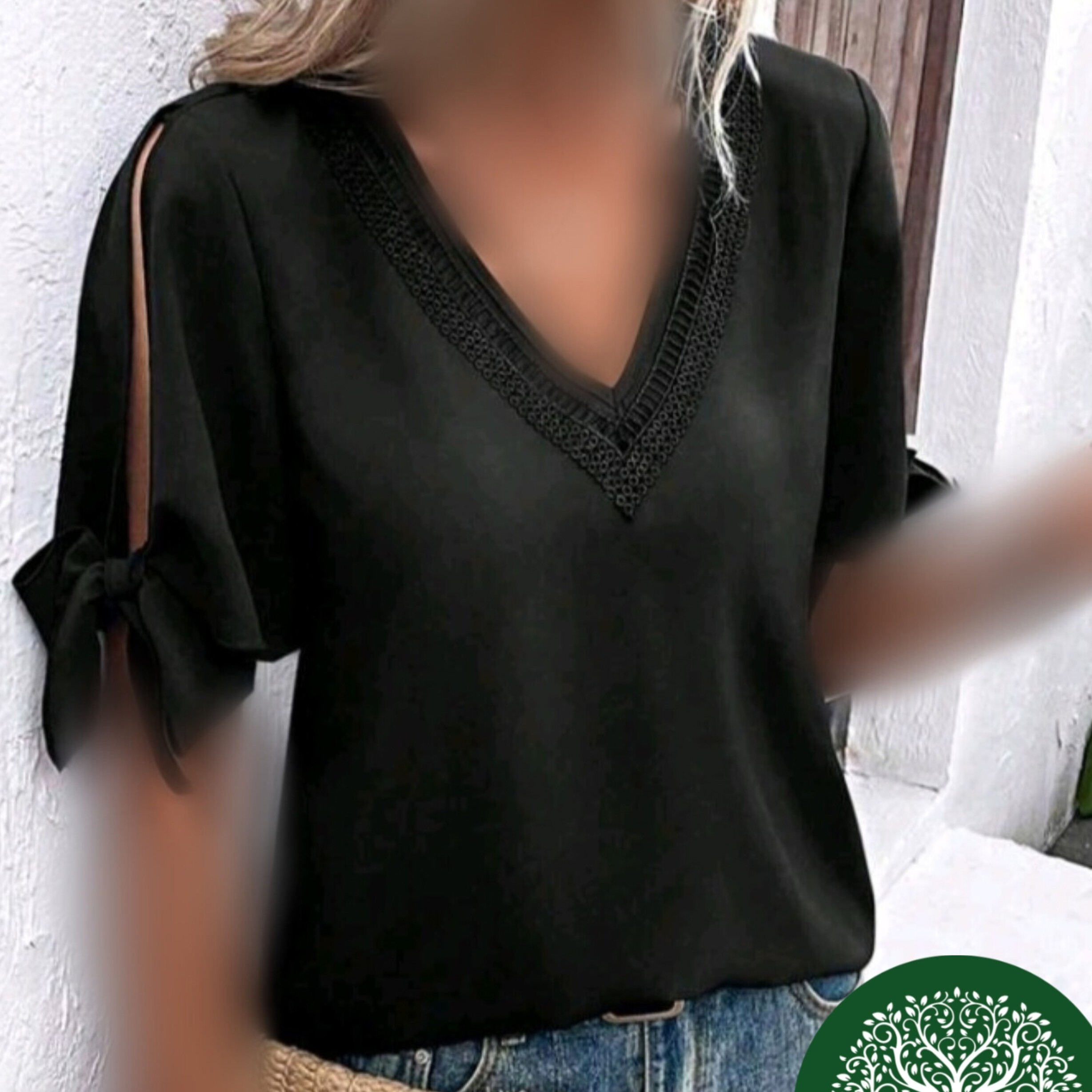 شومیز مجلسی زنانه کرپ مدل شیما (46-36)