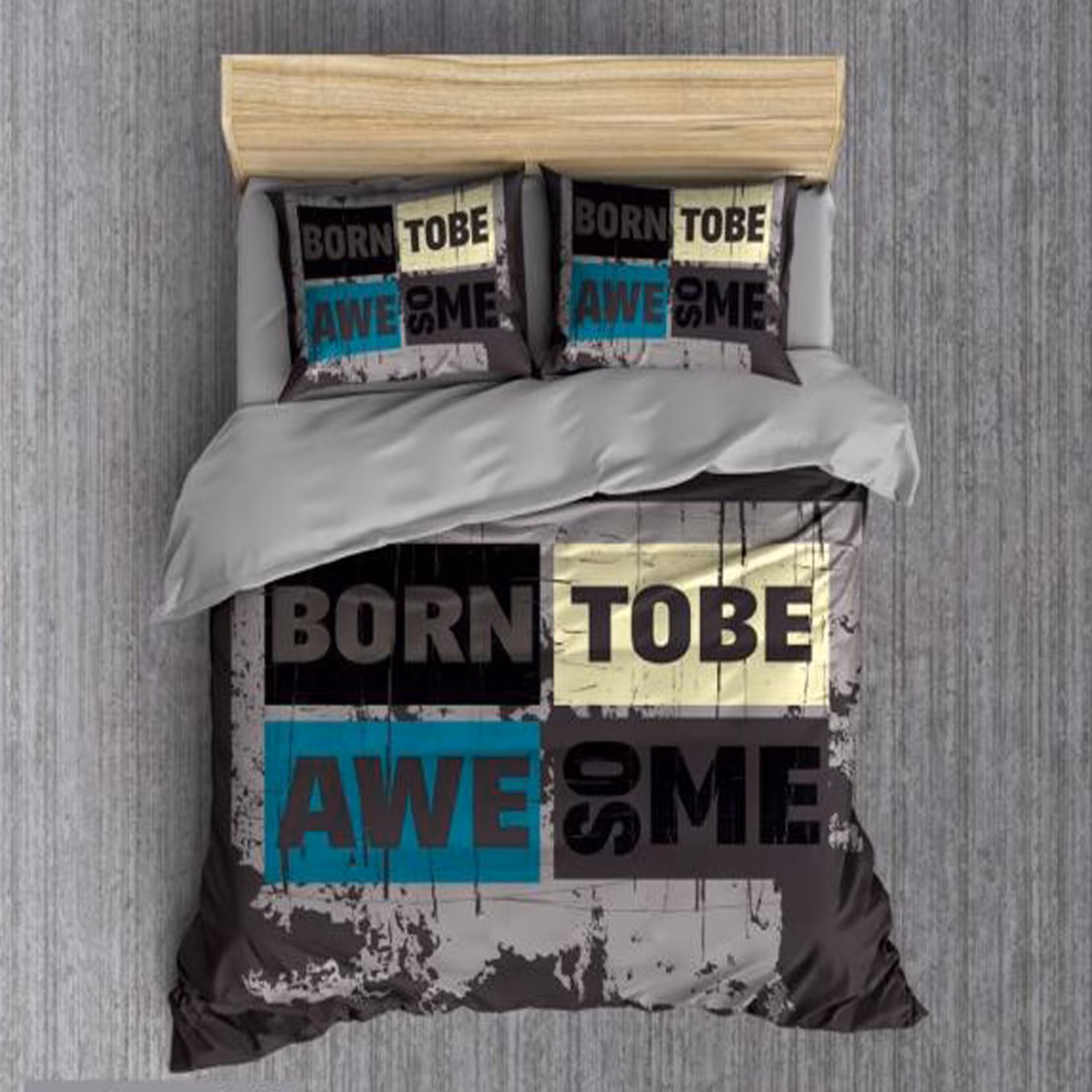 سرویس روتختی 1 نفره تنسل چاپی برندترک لند (Turk Land)  کد rs 445