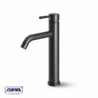 شیر روشویی پایه بلند شودر مدل مارینو مشکی