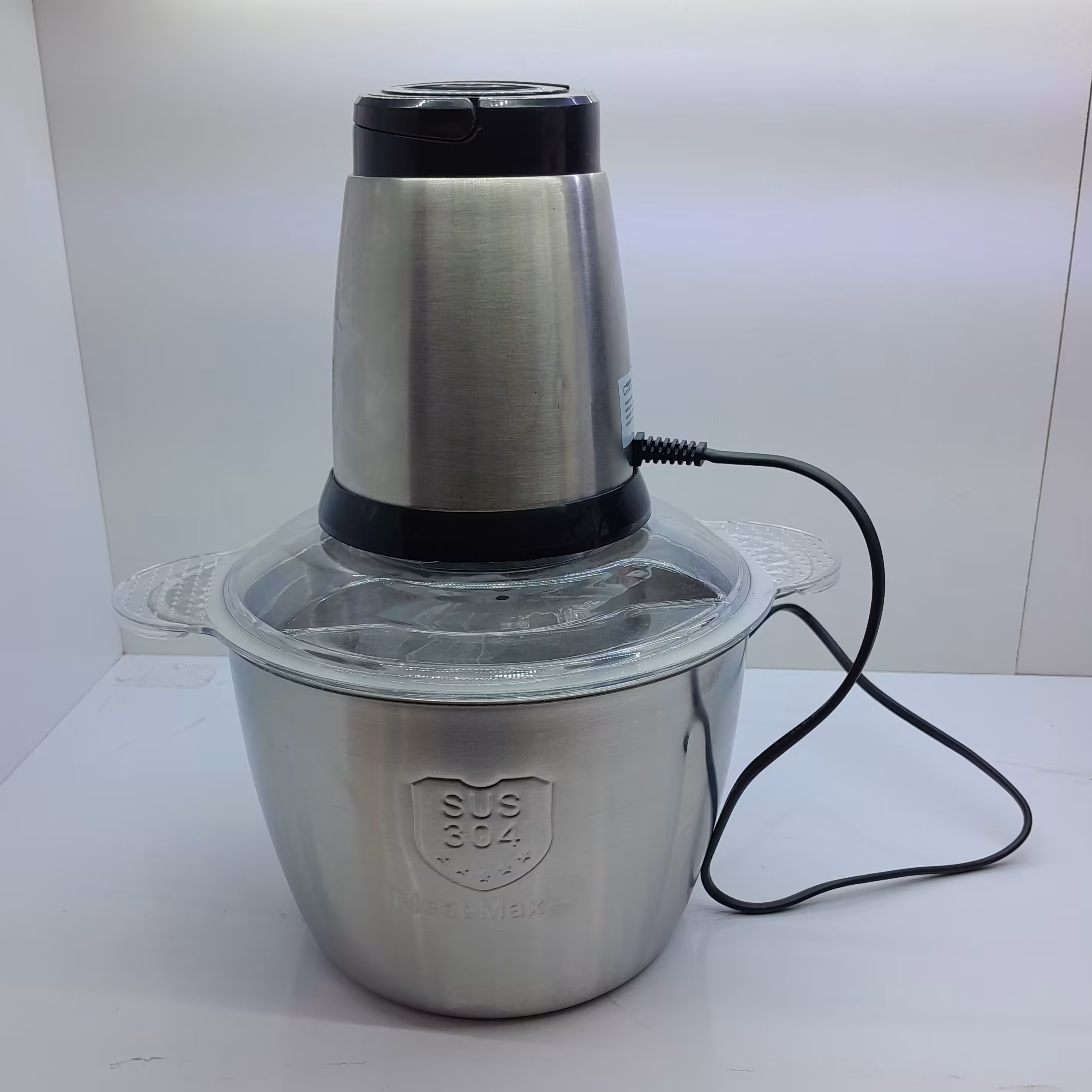 خردکن  وغذاساز برقی3لیتر استیل.کیفیت وقیمت عالی.پرفروش  وکاربردی ارسال فوری ورایگان