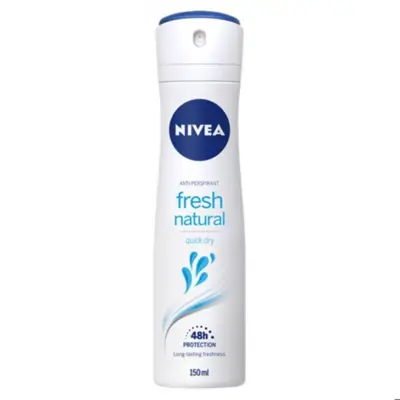 اسپری ضد تعریق زنانه فرش نچرال نیوا مدل Fresh Natural حجم 150 میلی لیتر 