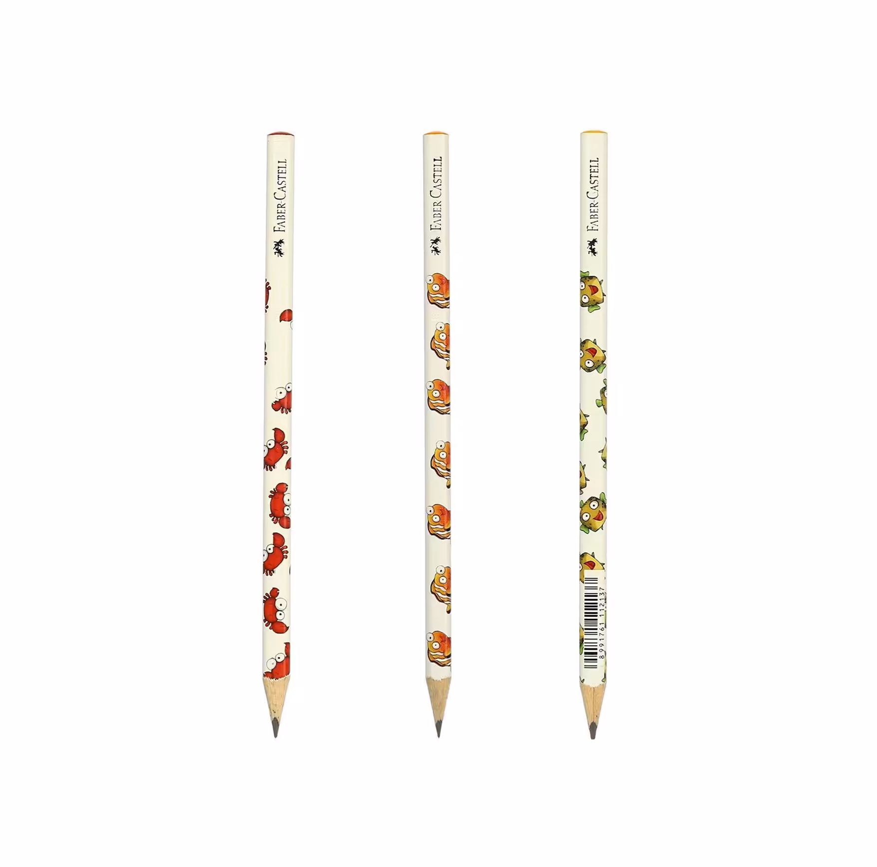 مداد مشکی فابر کاستل طرح موجودات دریایی