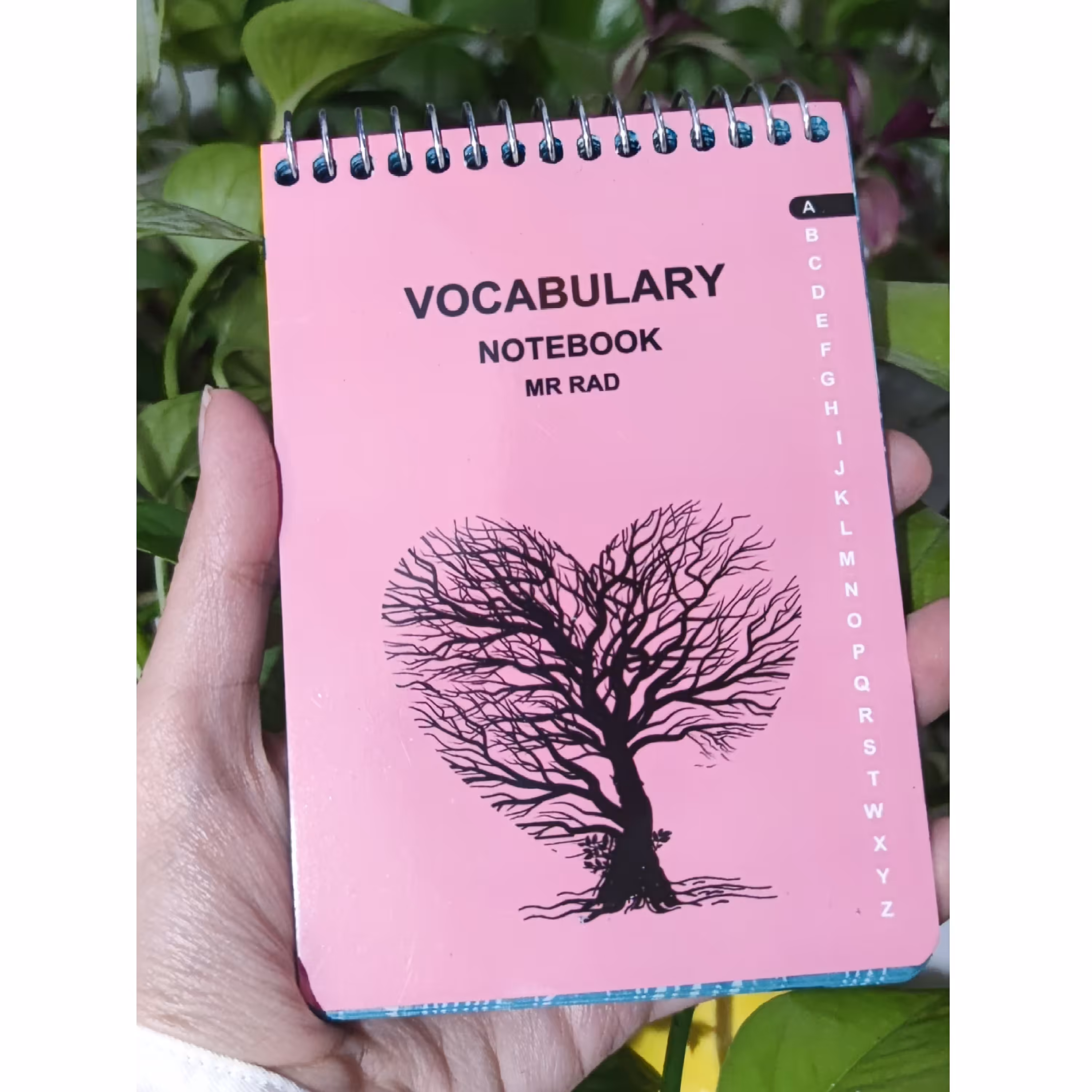 دفتر لغت زبان طرح درخت مدل سیمی کد 01 برند مستر راد