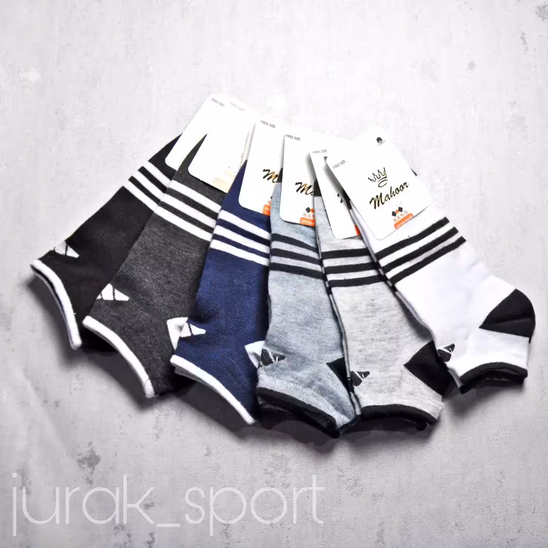  فروش عمده جوراب مچی آدیداس الیاف گیاهی