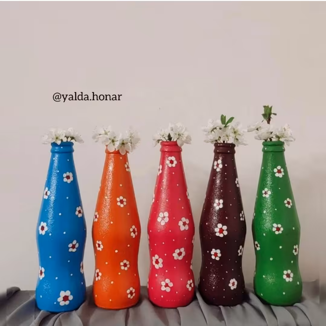 گلدان شیشه ای کد 9 (پس کرایه)