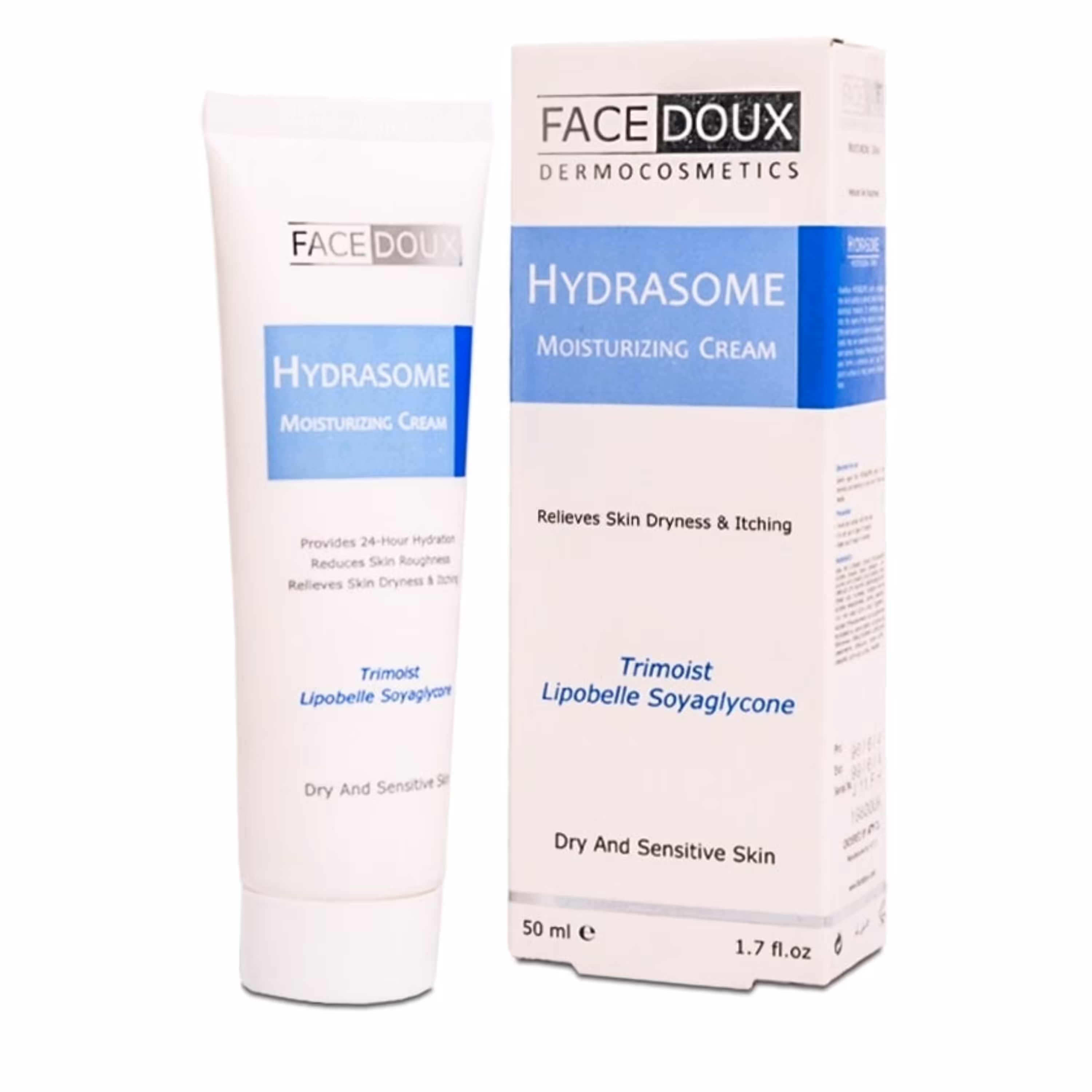 کرم مرطوب کننده پوست خشک  هیدرازوم فیس دوکس