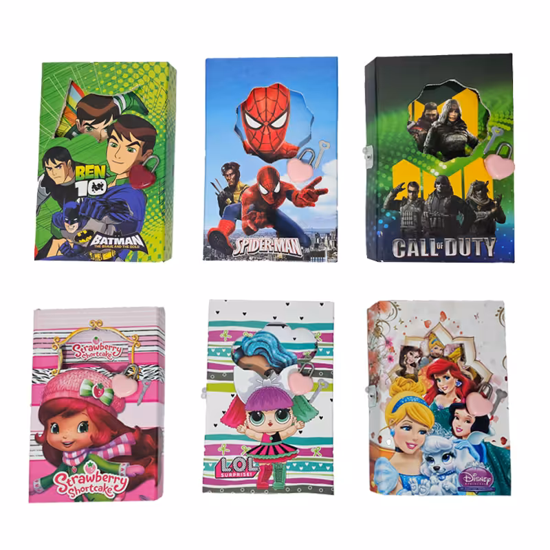 دفتر خاطرات قفلی فانتزی