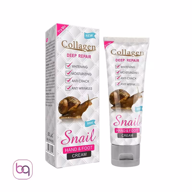 کرم مرطوب کننده و آبرسان دست و پا کلاژن حلزون - بانه گالری