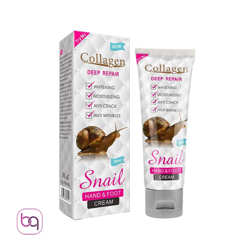 کرم مرطوب کننده و آبرسان دست و پا کلاژن حلزون - بانه گالری