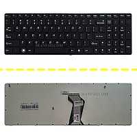 کیبرد لپ تاپ لنوو IdeaPad B570-B590 مشکی-با فریم