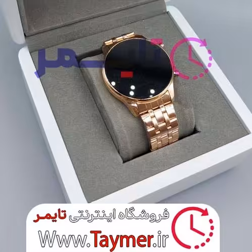 ساعت مچی  مردانه دیجیتالی رنگ رزگلد  برند والار     