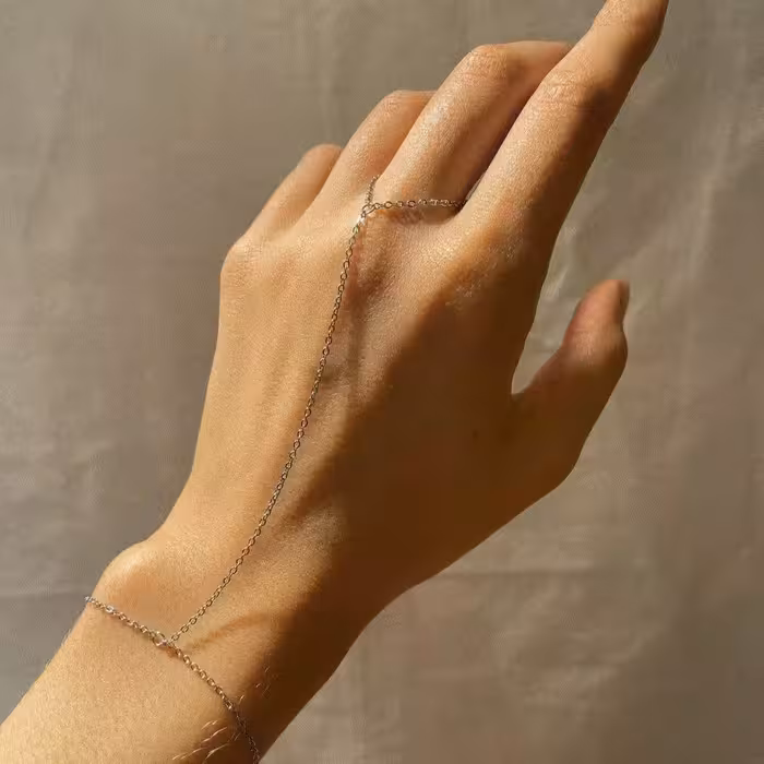 تمیمه استیل نقره‌ای