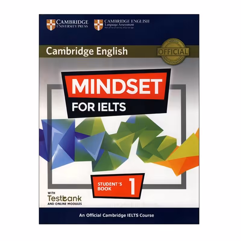 کتاب mindset for Ielts 1 اثر  جمعی از نویسندگان انتشارات کمبریج رحلی