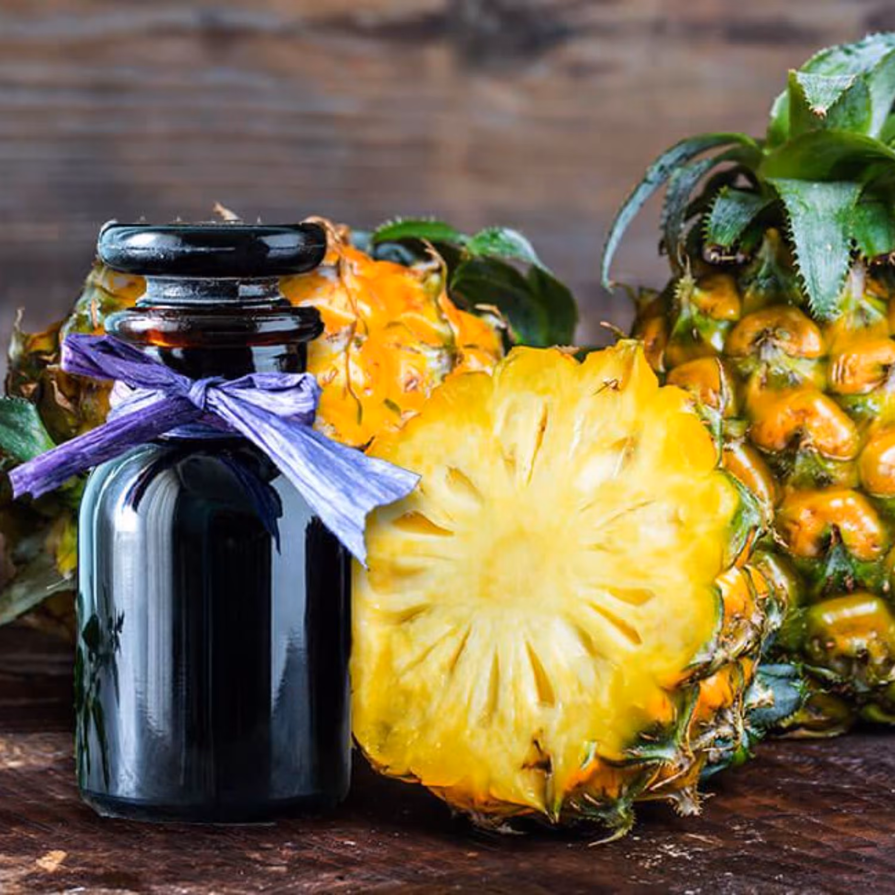 اسانس مایع آناناس طبیعی در بسته 100 گرمی برند آلمانی