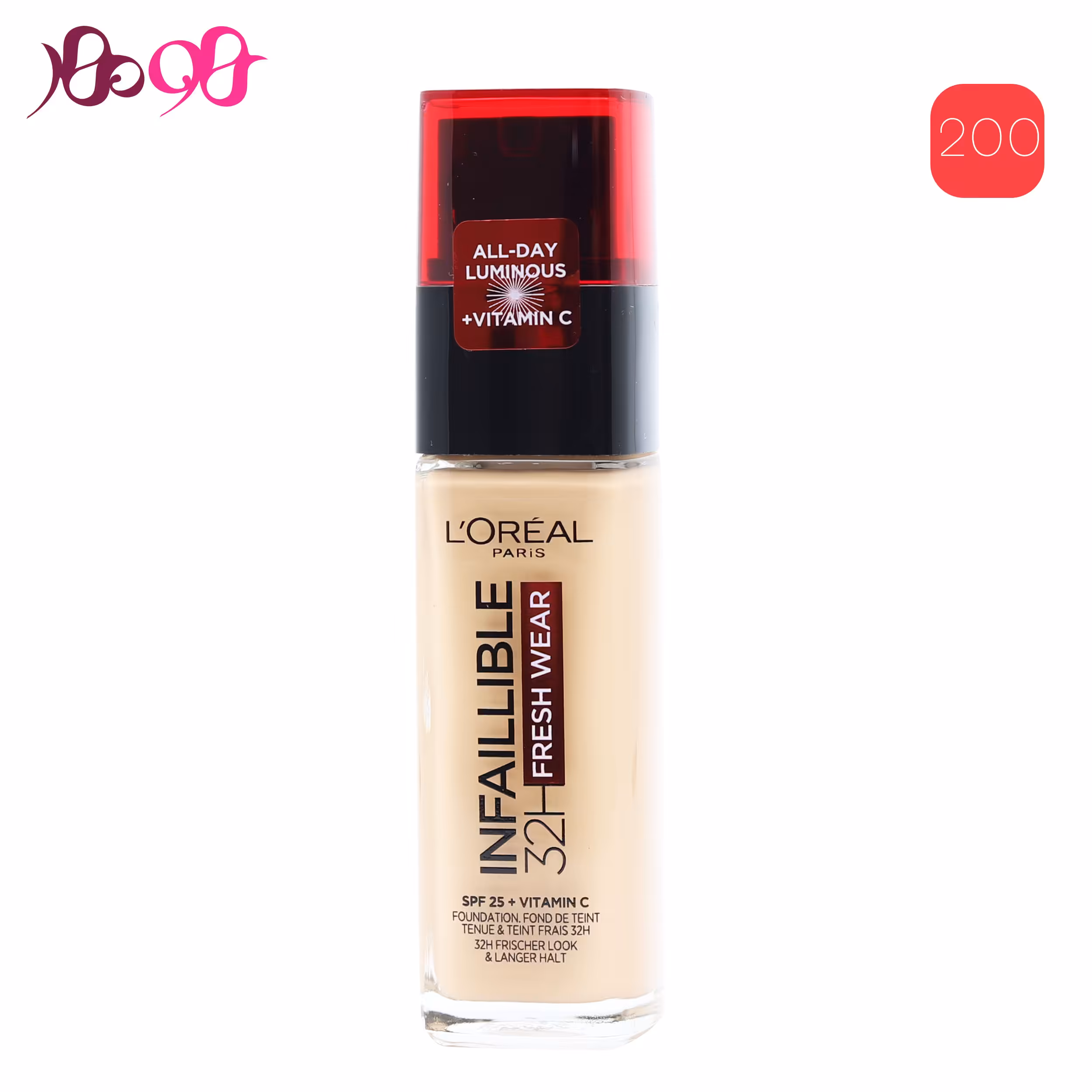 کرم پودر اینفالیبل لورال شماره 200 (Fresh Wear)