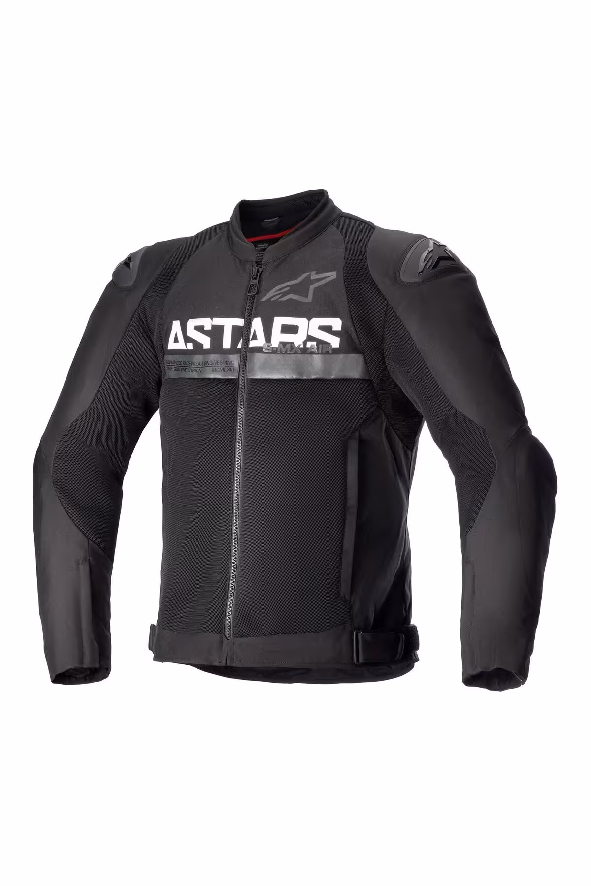 کاپشن موتورسوار مشکی مردانه SMX AIR محافظت شده از موتور سیکلت سیاه Alpinestars