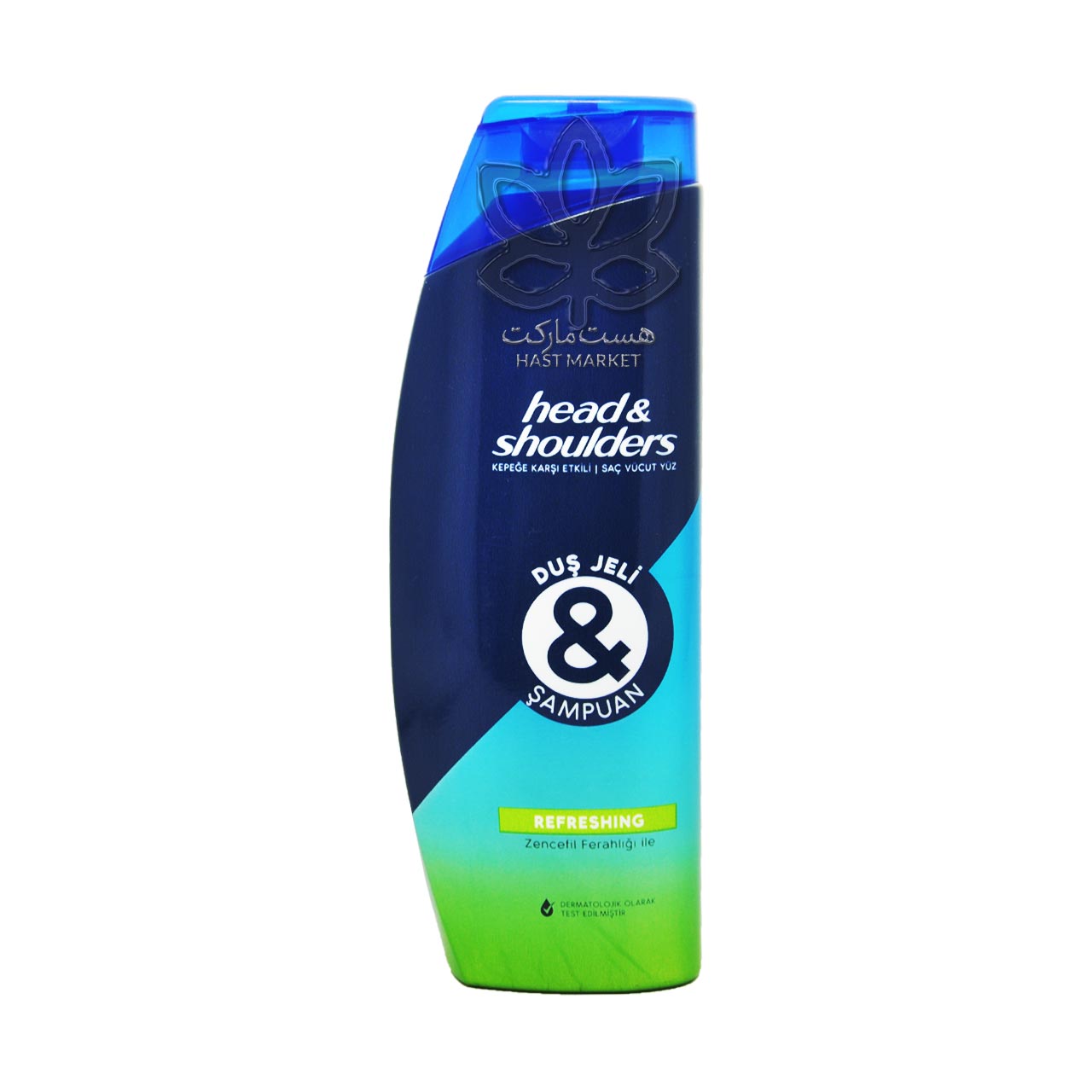 شامپو ضدشوره سر و بدن آقایان 360 میل شاداب کننده هد اند شولدرز - head & shoulders