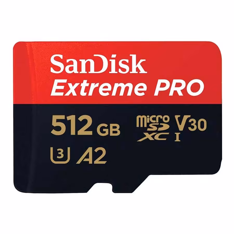 قیمت و خرید کارت حافظه MicroSDXC سن دیسک مدل Extreme PRO UHS-I U3 V30 512GB 200MB/s | یاس ارتباط