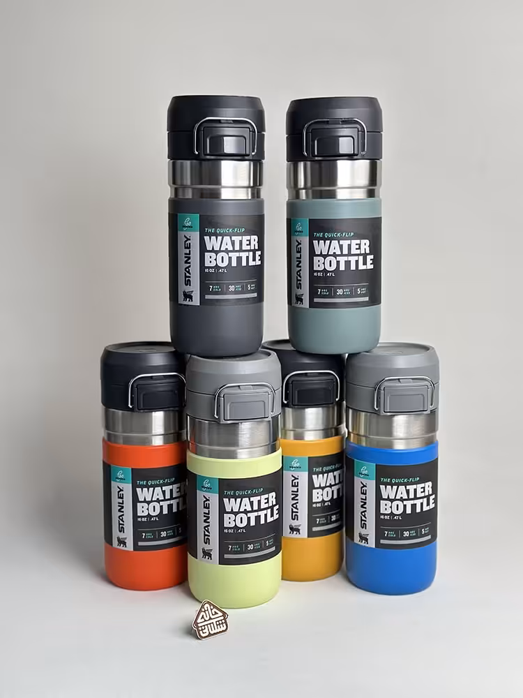 بطری آب استنلی 470 میل مدل QUICK_FLIP WATER BOTTLE کد025_09148_10