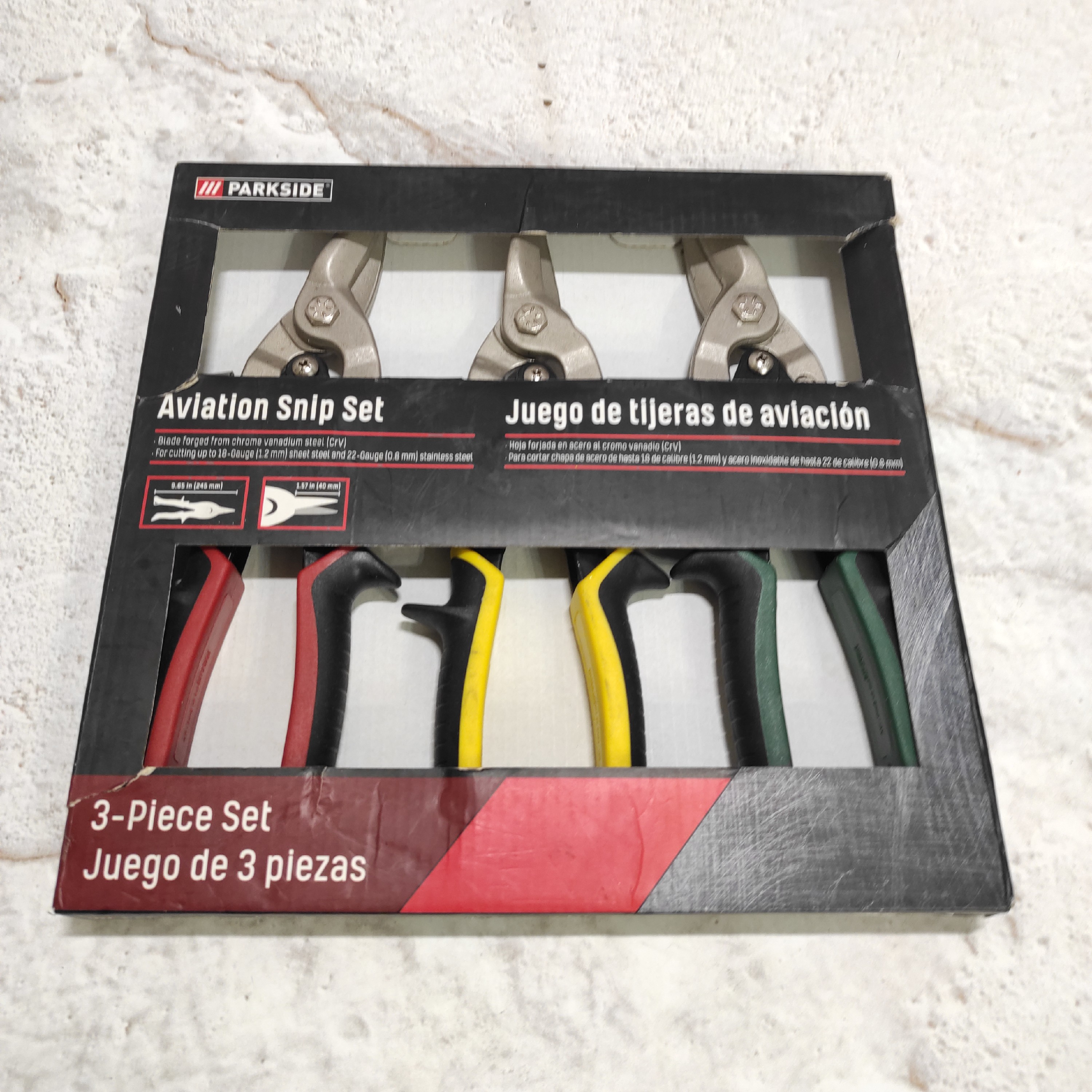 ست 3عددی قیچی ورق بُر پارکساید PARKSIDE