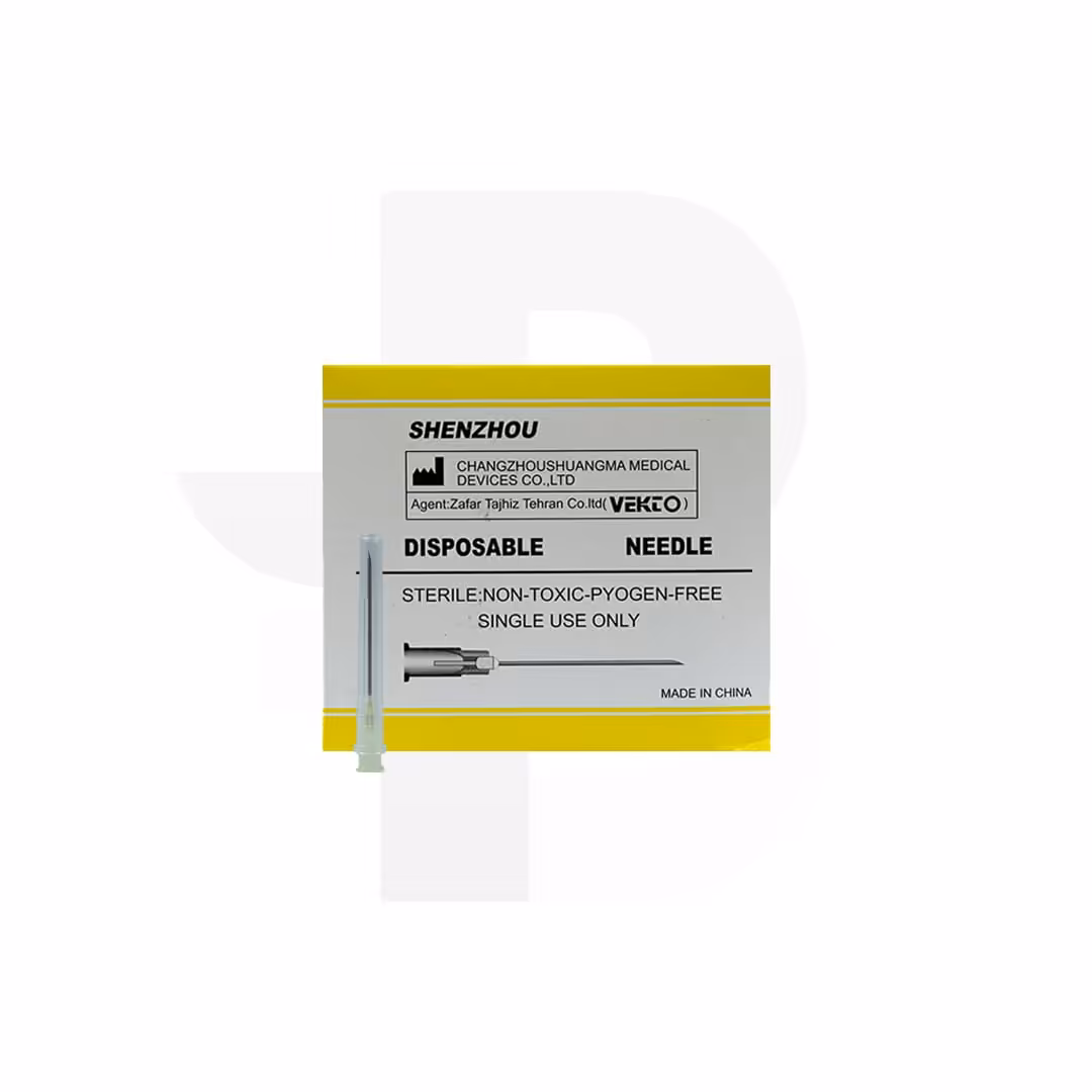 سرسوزن وکتو گیج 19 زرد